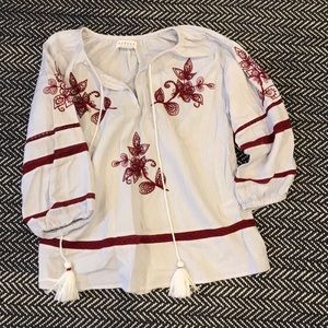 Anthropologie (Velvet) Blouse, XS